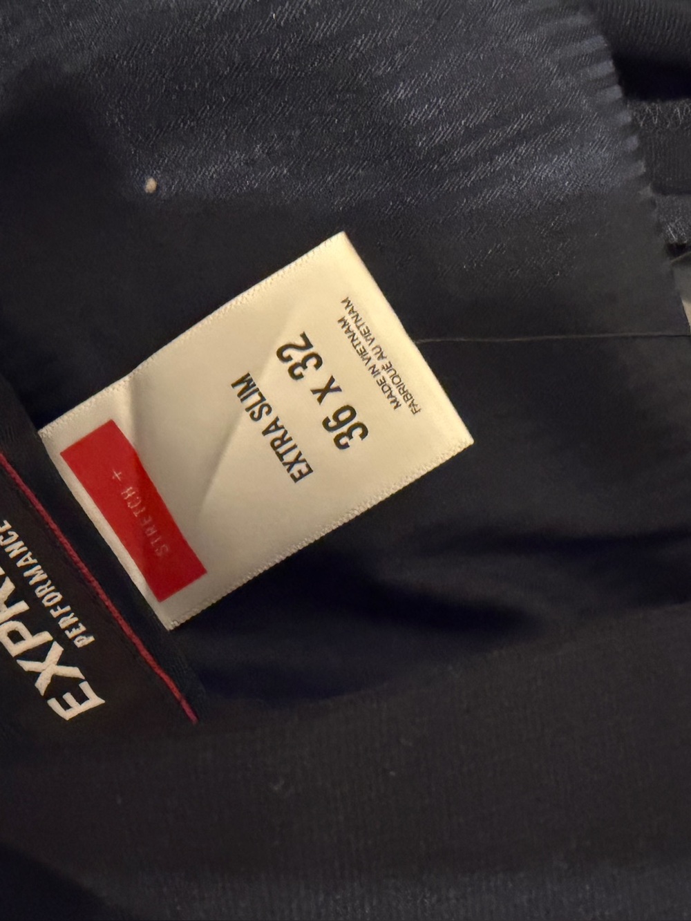 Express Extra Slim blue pants 36 32